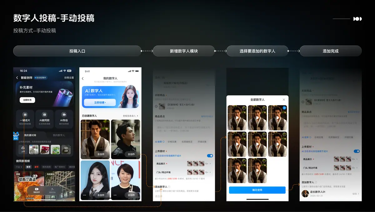《【产品手册】智能创作工具📸（视频+图文）》 方式4：【辅助创作】老板数字人IP 配图 3