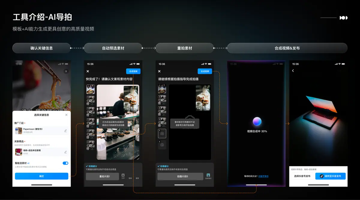 《【产品手册】智能创作工具📸（视频+图文）》 方式5：【辅助创作】AI导演跟我拍（AI导拍） 配图 2