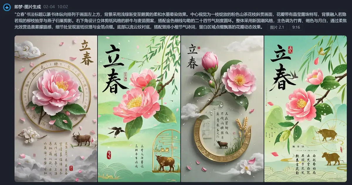 《国内文生图AI工具介绍与使用》 3.6 即梦(工具简介+生成海报) 配图 3
