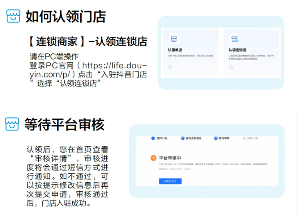 《抖音生活服务综合丽人行业商家运营手册》 3.3 抖音来客操作5步走：一认领二管理三发布四营销五推广 配图 2