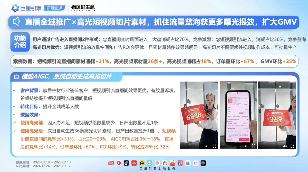 《【本地推】直播全域推广高光视频》 优秀案例 配图 5