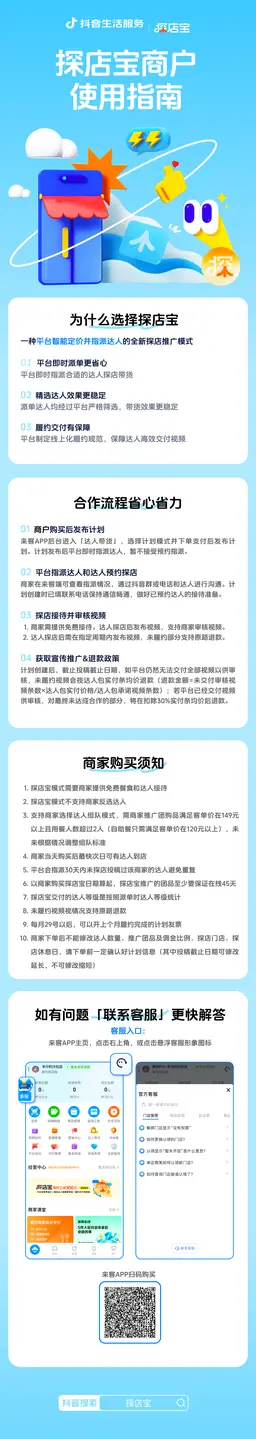 《【2025探店宝】商家购买使用手册》 一、探店宝模式速览 配图 1